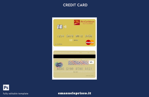 stile verificato modello mastercard Saint Vincent e Grenadine FirstCaribbean Int